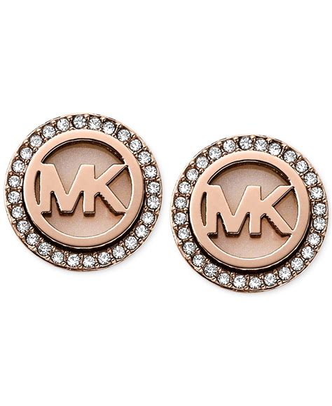 michael kors ohrringe rund|michael kors earrings macy's.